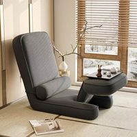 Canapé paresseux minimaliste moderne style tatami pour petits appartements et chambres ; Canapé simple pliable pour dortoir avec revêtement en tissu artistique