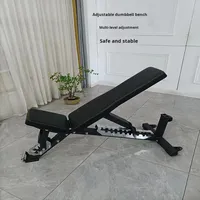Banc d'haltères assis multifonctionnel chaise de Fitness oiseau volant banc presse équipement de Fitness Angle réglable pliable métal
