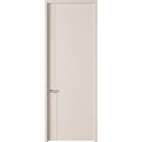 Porte intérieure en bois écologique pré-assemblée, insonorisée, sans formaldéhyde, avec bordure PUR, en mélamine HDF, de qualité ENF, pour hôtel et villa