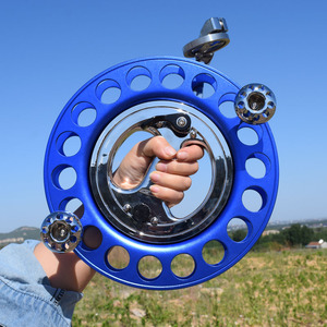 <span class=keywords><strong>Cerf</strong></span>-<span class=keywords><strong>volant</strong></span> <span class=keywords><strong>adulte</strong></span> en aluminium de haute qualité de 28 cm avec ligne de <span class=keywords><strong>cerf</strong></span>-<span class=keywords><strong>volant</strong></span> de 600 m, <span class=keywords><strong>grand</strong></span> sport de plein air, vol en rouleau, fonction anti-retour - Product Image 2