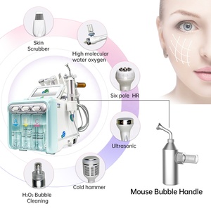 Dispositivo Facial Profesional de Hidro-Oxígeno con Microburbujas para Uso en Salón, Aqua Jet Peel, Infusión de H2O2, Limpieza y Eliminación de Puntos Negros - Product Image 4