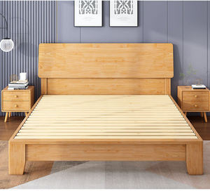 Conception spéciale de <span class=keywords><strong>lit</strong></span> panneau de bois massif à plateforme en bois massif largement utilisé pour chambre à coucher - Product Image 4