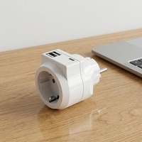 Prise murale électronique commerciale à 4 ports USB, haute qualité, durable, prix bas, vente directe usine