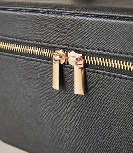 Odm Organizer <b>Box</b> Pu Leather Large Capacity Makeup <b>Storage</b> Bag With Handle China Wholesale - Product Image 3