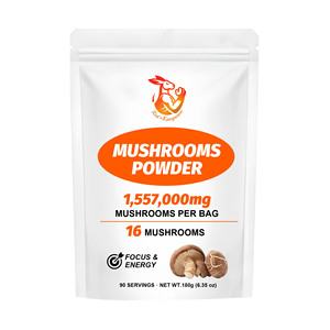 Polvo de Hongos de Marca Privada: Aumenta tu concentración mental con extracto de raíz de Ashwagandha. Hongos por bolsa. - Product Image 1