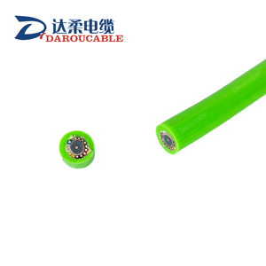 Câble sous-marin <span class=keywords><strong>Darou</strong></span> pour ROV, blindé renforcé, résistance à la rupture 250 kg, étanche, gaine PU, basse tension, 100 m, pour caméra d'inspection des égouts - Product Image 4