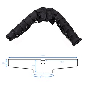 Benutzer definiertes Logo Luft kompression Presso therapie Lymph drainage Jacken und Hosen Ganzkörper <span class=keywords><strong>massage</strong></span> gerät - Product Image 2