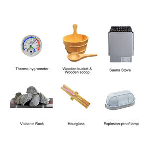 Thick And Soft <strong>Sauna</strong> Hemlock Solid <strong>Sauna</strong> Hot Selling Outdoor Far Infrared <strong>Sauna</strong> Premium Hemlock Modern Electric <strong>Sauna</strong> Room - Product Image 4