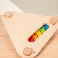 Wooden Multifunctional Musical Instrument Toys for Toddlers, Wooden Music Kit with Xylophone, Preschool Educational Sensory Toys