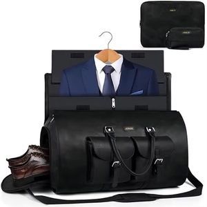 Échantillon gratuit : Housse de voyage premium pour vêtements en polyester et satin, avec poches multiples, pour hommes, personnalisable avec logo, pour le transport en vrac - Product Image 5