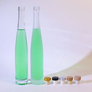 Botellas <span class=keywords><strong>de</strong></span> Licor Vacías Redondas Esmeriladas <span class=keywords><strong>de</strong></span> 375 ml y 500 ml, Ecológicas, para <span class=keywords><strong>Vino</strong></span>, Jugo y Bebidas, <span class=keywords><strong>con</strong></span> Tapón <span class=keywords><strong>de</strong></span> Corcho, Venta al Por Mayor - Product Image 6