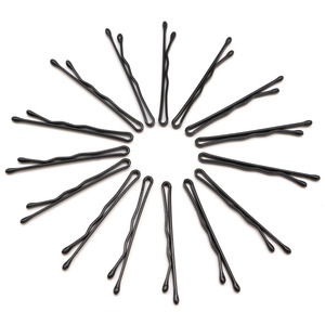 Liron 100 Uds horquillas Horquillas para el cabello pinzas para el cabello de acero 3,5 Cm/1,38 "accesorios para el cabello con caja de regalo para niñas (negro) - Product Image 4