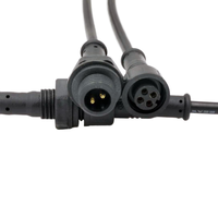 Connecteur M12 pour éclairage LED extérieur, 2, 3, 4, 5 broches, mâle/femelle, prise jack, câble d'extension, PVC, étanche IP67, connecteur à souder