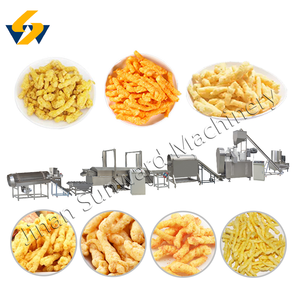 Línea de producción de pellets de aperitivos fritos Cheetos Kurkure Nia Naks Extrusora - Product Image 3