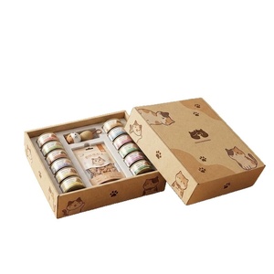 Custom <b>White</b> Cardboard Cat Food Tin <b>Gift</b> <b>Box</b> with Hot Stamping Direct Factory Supply Small Batch Fast Prototyping Printing - Product Image 5