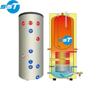SST製造異なる容量のガス給湯器タンクステンレス鋼SUS304, 316Lガス給湯器ボイラー