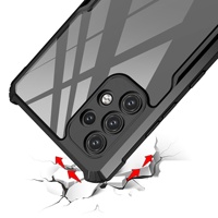 Étui de téléphone transparent 2021 pour Samsung A32 A72 A52 A02S 5G TPU PC Étuis de téléphone portable antichoc pour Samsung Galaxy S21 Plus