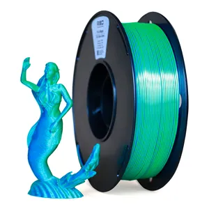 Filamento de impresora 3d R3D, 2 colores en 1, doble Color, 1,75mm, 1KG, bobinado limpio, MHQuantum