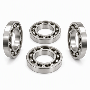 Roulement à billes ouvert en acier inoxydable 304 6010, 50x80x16mm, non magnétique, résistant à la corrosion, à gorge profonde, pour équipement alimentaire et médical - Product Image 4