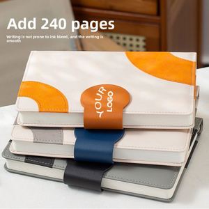 Custom Print Notebook Leather Stationery Journals Stationary School Supplies Diary <b>Note</b> <b>Book</b> With Brand Logo - Product Image 4