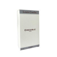 Boîte vide en carton vide pour hommes, boîte d'emballage de parfum, produit de luxe, à utiliser avec Logo personnalisé, papier Kraft blanc, petite taille, huile, nouveauté 2020