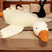 Coussins réconfortants en peluche personnalisables, rembourrés de coton PP, motifs raton laveur, pingouin, tortue, phoque, oie blanche, unisexe, pour fêtes