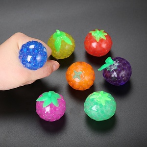 Wholesale Anti Stress <strong>Ball</strong> <strong>Sticky</strong> Fruit Beads <strong>Ball</strong> for Kids and Adult - Product Image 1