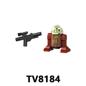 TV6121 TV6120 Wolfpack Clone Trooper Plo Koon Luke <span class=keywords><strong>Skywalker</strong></span> Ahsoka Han Solo Barriss Offi <span class=keywords><strong>Boba</strong></span> <span class=keywords><strong>Fett</strong></span> Space Wars Mini Bricks Toys - Product Image 2