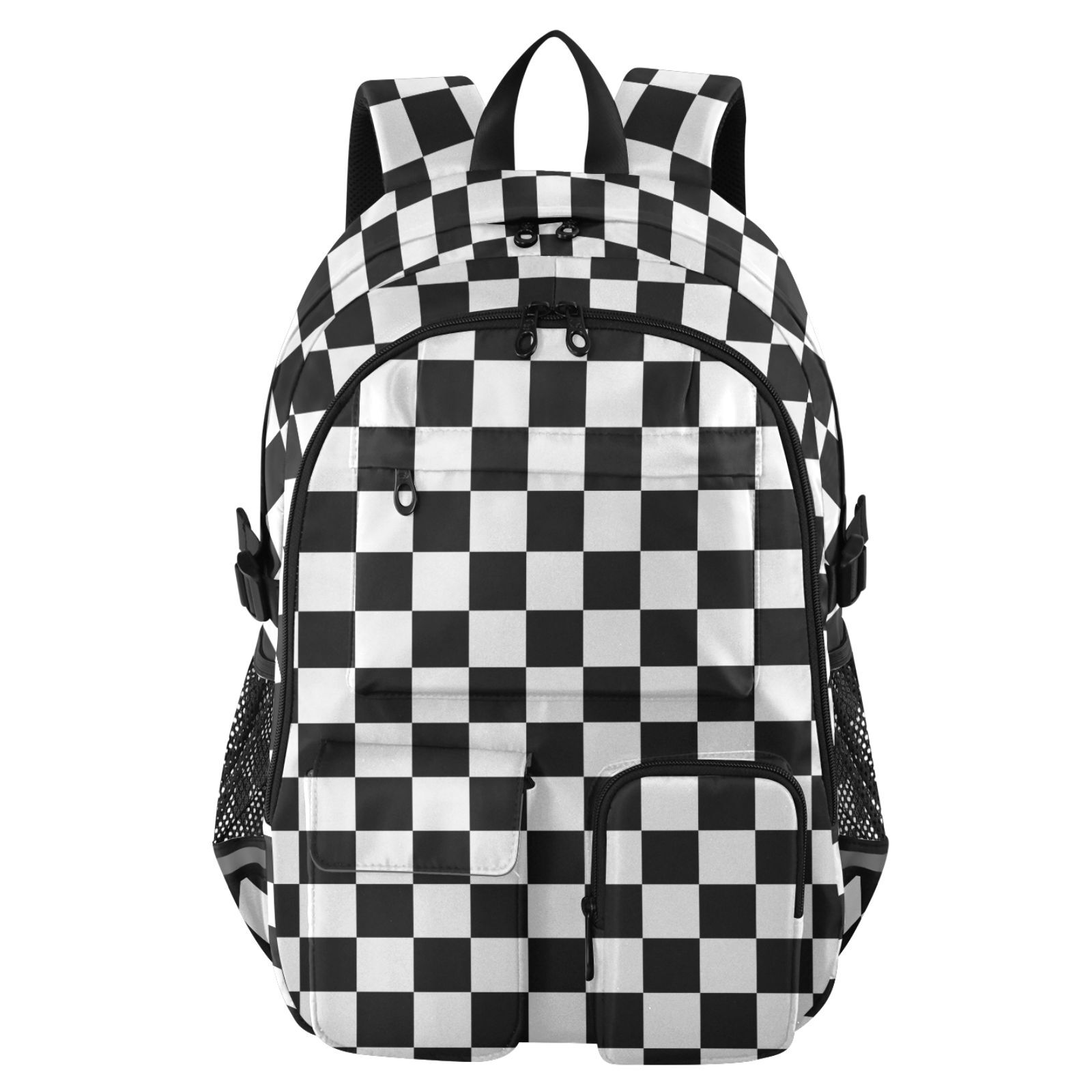 Black white checkered
