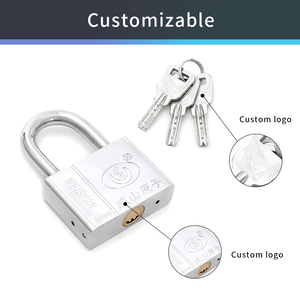 Nuevo estilo, <span class=keywords><strong>precio</strong></span> más bajo, acabado mate, 50Mm, <span class=keywords><strong>candado</strong></span> <span class=keywords><strong>de</strong></span> hierro plateado, <span class=keywords><strong>candado</strong></span> duradero resistente a la intemperie <span class=keywords><strong>de</strong></span> alta seguridad - Product Image 5