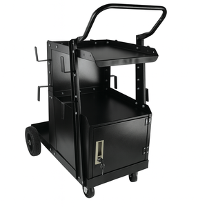 2-Tier Welding Cart Vietnam Rectangular Modular <b>Storage</b> Mobile Welding Support 300-400 Lbs 4 Caster <b>Wheels</b> (2 Brake) GAPGAR049 - Product Image 1