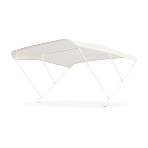 Excellente vente en gros de parasols en aluminium résistant aux UV, structure à 3 arches, couleurs disponibles - Product Image 5