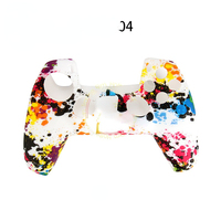 Coque de protection en silicone camouflage pour manette PS5, impression par transfert d'eau NSLikey