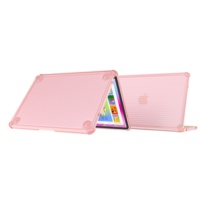 Meilleure coque pour ordinateur portable de style Stripe, MacBook Neo, transparente, anti-traces de doigts