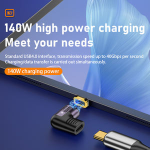 USB C磁気アダプターPD 140w充電USB4 40Gbpsデータ転送8K 60Hz Thunderbo <span class=keywords><strong>3</strong></span>/4タイプCデバイス用ビデオ - Product Image 6