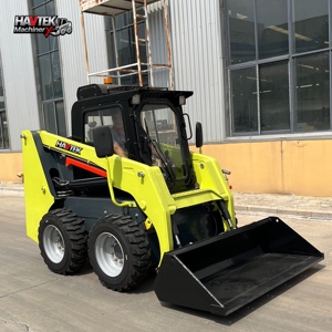 Chargeuse compacte sur pneus HS50 d'origine avec cabine climatisée et accessoires à vendre - Product Image 5