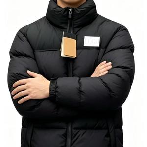 Veste pour femme <span class=keywords><strong>North</strong></span> City 2025, nouvelle collection, vente en gros, haute qualité, col montant, design court, style <span class=keywords><strong>doudoune</strong></span>, <span class=keywords><strong>face</strong></span> lisse - Product Image 1