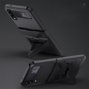 Pantalla Plegable Bisagra Carcasa De Teléfono Móvil Con Armadura Para <span class=keywords><strong>Galaxy</strong></span> <span class=keywords><strong>Z</strong></span> Flip <span class=keywords><strong>4</strong></span> Soporte Caso Duro PC Para Samsung <span class=keywords><strong>Z</strong></span> Flip 3 - Product Image 6