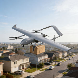 Drone à aile fixe avancé ZLWM-YX-M12 Télécommande Décollage vertical Distance de vol étendue Moteur sans balais Vidéo FHD 1080p - Product Image 5