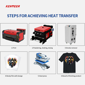 Giá Rẻ Trực Tiếp Để May 30Cm Dtf Máy In Máy In I1600 đầu In A3 Dtf Máy In Với Shaker Và Máy Sấy - Product Image 5