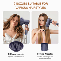 Nouveau Sèche-cheveux ionique professionnel à moteur BLDC 2026, 1800W, 110000 tr/min, haute vitesse, pour salon et usage domestique, ensemble de séche-cheveux