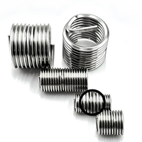 Präzisions-Mikro-Gewindeeinsätze M2 M3 M4 aus Edelstahl für Elektronikfertigung, Antivibration, Vollgewinde