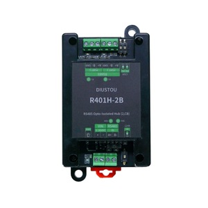 R401H-1B/2B/3B/4B/8B 1/2/3/8-Channel RS485 Optocoupler-ฮับอนุกรมแบบแยกส่วน, การส่งข้อมูลแบบโปร่งใสแบบฮาล์ฟดูเพล็กซ์, 32 โหนด L408 - Product Image 3