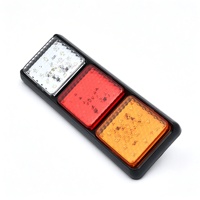 Feu arrière LED 12V 24V 3 sections pour camion et remorque 2010-2025