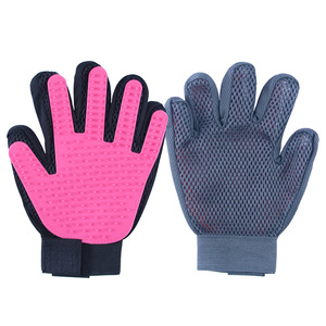 ถุงมือกรูมมิ่งสำหรับแมว Dm Tpr Mesh 17x22 ซม. แปรงขนนุ่มสำหรับสัตว์เลี้ยงสำหรับแมวและสุนัข อุปกรณ์อาบน้ำ - Product Image 3