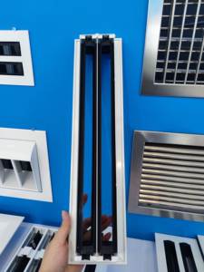 <span class=keywords><strong>Aire</strong></span> <span class=keywords><strong>acondicionado</strong></span> HVAC rejilla de <span class=keywords><strong>aire</strong></span> de techo ajustable difusor de ranura de ventilación lineal - Product Image 6