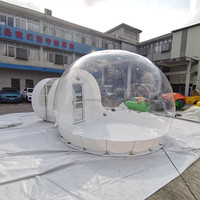 Ballons de fête pour enfants, maison amusante, dôme à bulles gonflable en PVC transparent, tente à bulles transparente, château gonflable à vendre