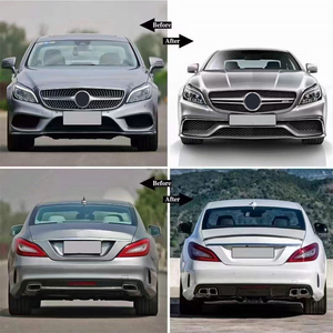 W218 Bodykit Spoiler Arrière Jupe Latérale Lèvre Avant Mise À Niveau CLS63 AMG Bodykit Pour Mercedes BenZ <span class=keywords><strong>CLS</strong></span> W218 <span class=keywords><strong>2015</strong></span> 2016 2017 2018 - Product Image 2