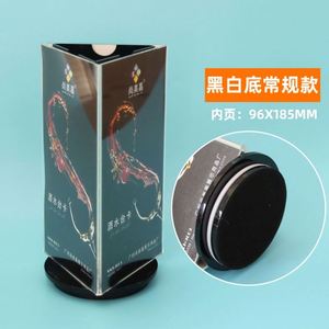 Acrylic 3-sided <b>Rotatable</b> Sign Holder Eco-friendly A6 Size Menu <b>Display</b> <b>Stand</b> for Restaurants Offices More - Product Image 2