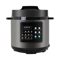 Autocuiseur électrique de luxe 6L de haute qualité ménage 6 litres multifonction pot de roucoulement électrique grand autocuiseur intelligent
